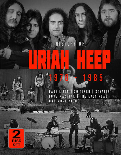 URIAH HEEP HISTORY OF / 1978 - 1985 (2CD) COMPACT DISC DIGI - punk to funk heaven
