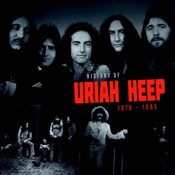 URIAH HEEP HISTORY OF / 1978 - 1985 Vinyl LP - punk to funk heaven