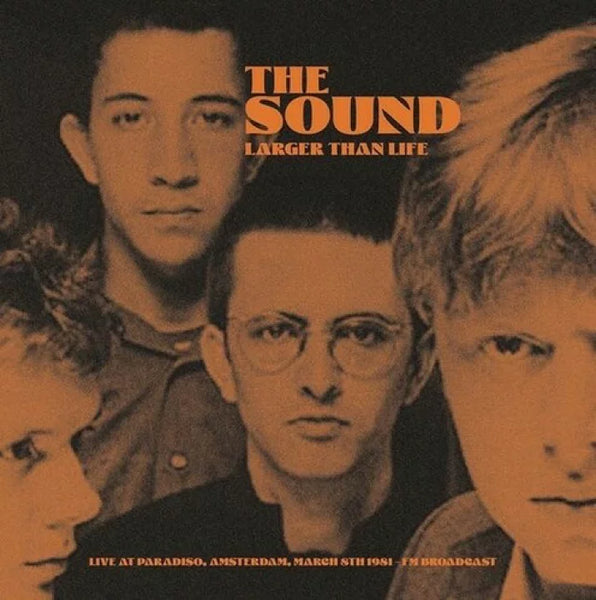 Larger Than Life: Live At Paradiso. Amsterdam. Mar 8th 1981 - FM Artist SOUND Format:LP colour Label:DEAR BOSS