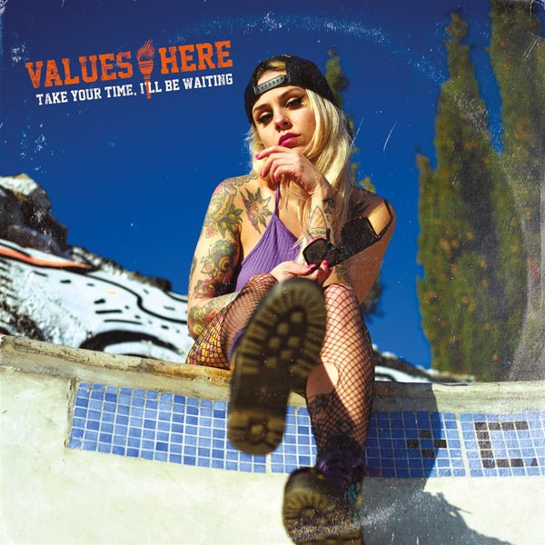 VALUES HERE TAKE YOUR TIME COMPACT DISC - punk to funk heaven