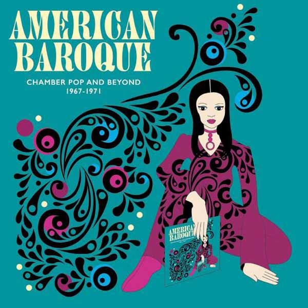 VARIOUS ARTISTS AMERICAN BAROQUE (2LP) Vinyl Double Album - punk to funk heaven