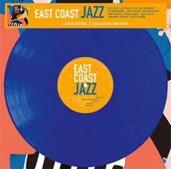 VARIOUS ARTISTS EAST COAST JAZZ (LTD BLUE VINYL) VINYL LP - punk to funk heaven