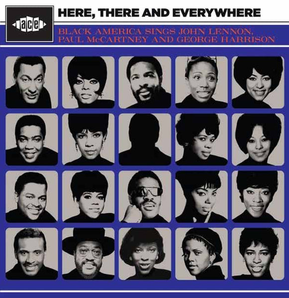 VARIOUS ARTISTS HERE, THERE AND EVERYWHERE - BLACK AMERICA SINGS JOHN LENNON, PAUL MCCARTNEY AND GEORGE HARRISON (2LP) Vinyl Double Album - punk to funk heaven