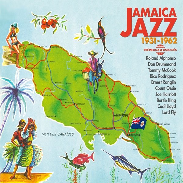 VARIOUS ARTISTS JAMAICA JAZZ 1931 - 1962 COMPACT DISC - 3 CD BOX SET - punk to funk heaven