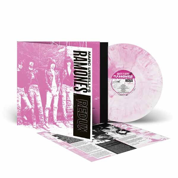 VARIOUS ARTISTS MARC URSELLI'S RAMONES (REDUX)(MAGENTA WHITE VINYL) Vinyl LP - punk to funk heaven