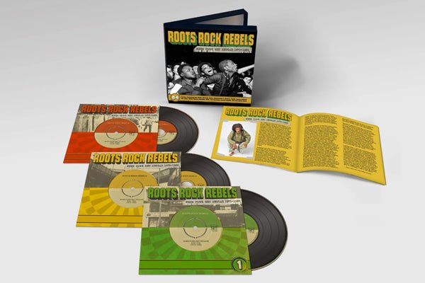 VARIOUS ARTISTS ROOTS ROCK REBELS - WHEN PUNK MET REGGAE 1975 - 1982 (3CD CLAMSHELL BOX) Compact Disc - 3 CD Box Set - punk to funk heaven
