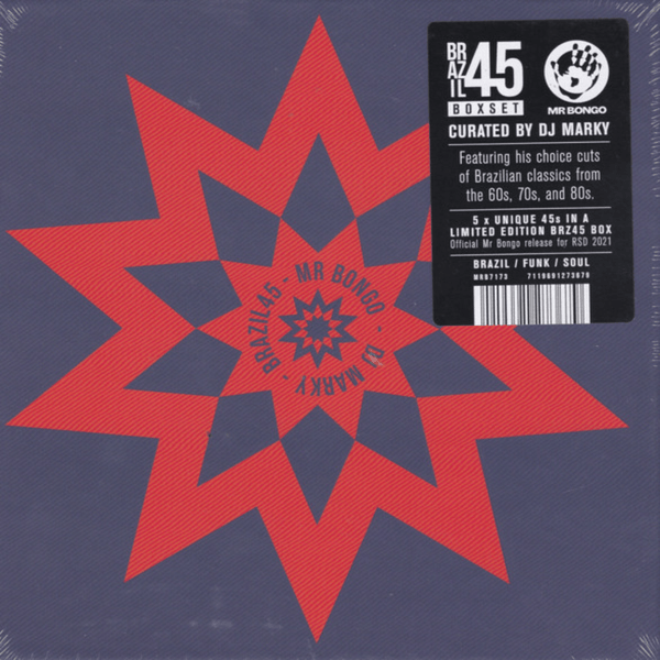 Various – Brazil45: Mr Bongo x DJ Marky 7" vinyl box set new sealed RSD 2021 - punk to funk heaven