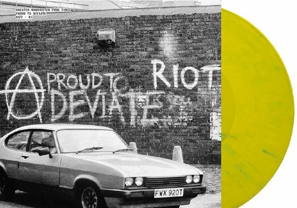 VARIOUS Greater Manchester Punk Vol 3 (Proud To Deviate) (coloured vinyl 2xLP) Vinyl Revival - punk to funk heaven
