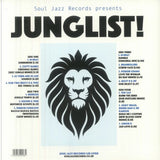VARIOUS Junglist!: Old Skool Ragga D&amp;B Jungle 1993 - 95 (gatefold 2xLP) Soul Jazz - punk to funk heaven