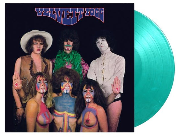 VELVETT FOGG VELVETT FOGG (TRANSLUCENT GREEN / WHITE MARBLED VINYL) VINYL LP - punk to funk heaven