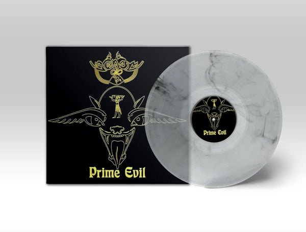 VENOM PRIME EVIL (CLEAR BLACK MARBLE VINYL EDITION) Vinyl LP - punk to funk heaven