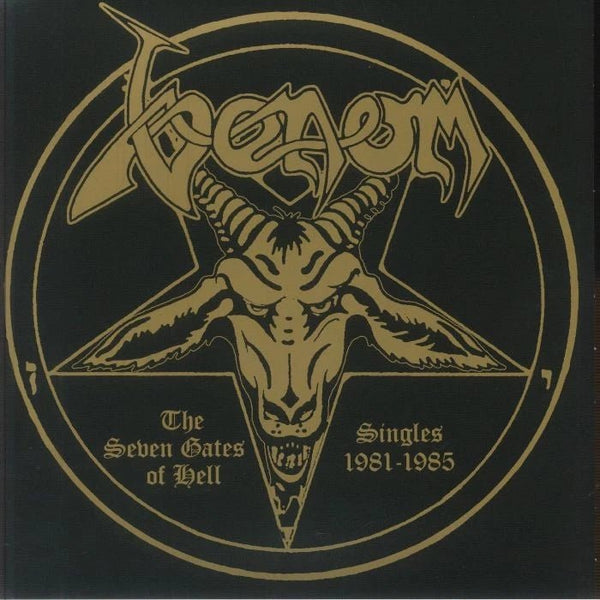 VENOM THE SEVEN GATES OF HELL - SINGLES 1981 - 1985 (SLIPCASE) Compact Disc - punk to funk heaven