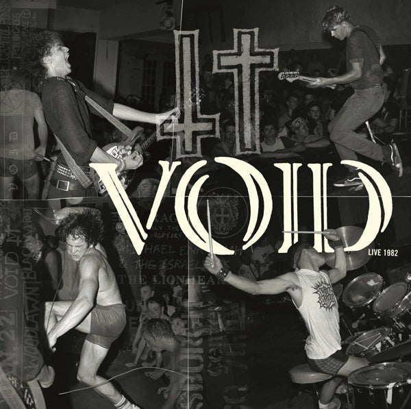 VOID LIVE 1982 (CLEAR VINYL) Vinyl LP - punk to funk heaven
