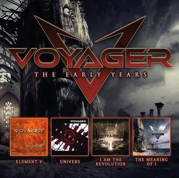 VOYAGER THE EARLY YEARS (4CD) COMPACT DISC - 4 CD BOX SET - punk to funk heaven