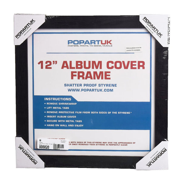wall hanging Album Cover art Frame Black Wood - punk to funk heaven