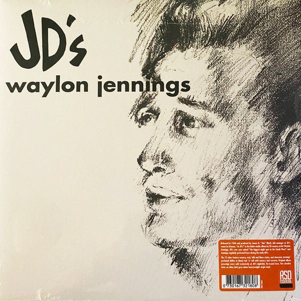 Waylon Jennings at JD's (Dark Grey Vinyl) Artist WAYLON JENNINGS Format:LP - punk to funk heaven