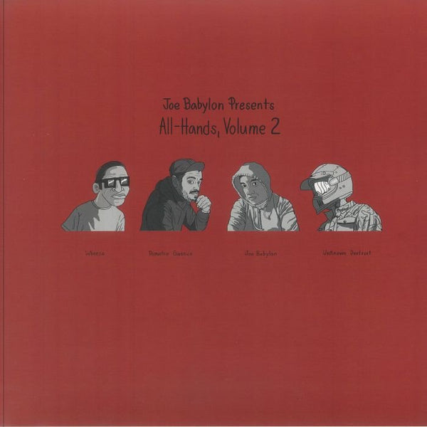 WBEEZA / DEMETRIO GIANNICE / JOE BABYLON / UNKNOWN DEETROIT All Hands Volume 2 (12") Roundabout Sounds US - punk to funk heaven