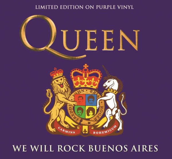 We Will Rock Buenos Aires (Purple Vinyl) Artist QUEEN Format:LP - punk to funk heaven