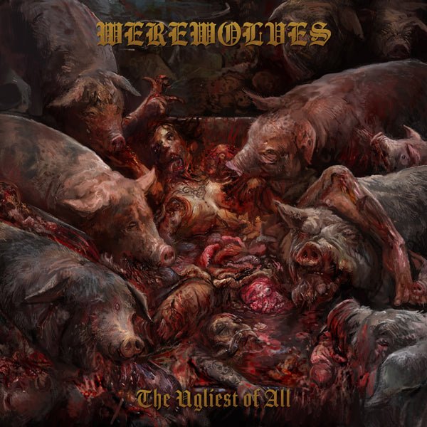 WEREWOLVES THE UGLIEST OF ALL Compact Disc - punk to funk heaven