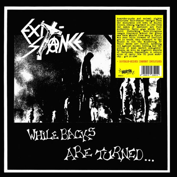 While Backs Are Turned... Artist EXIT - STANCE Format:LP Label:RADIATION REISSUES - punk to funk heaven