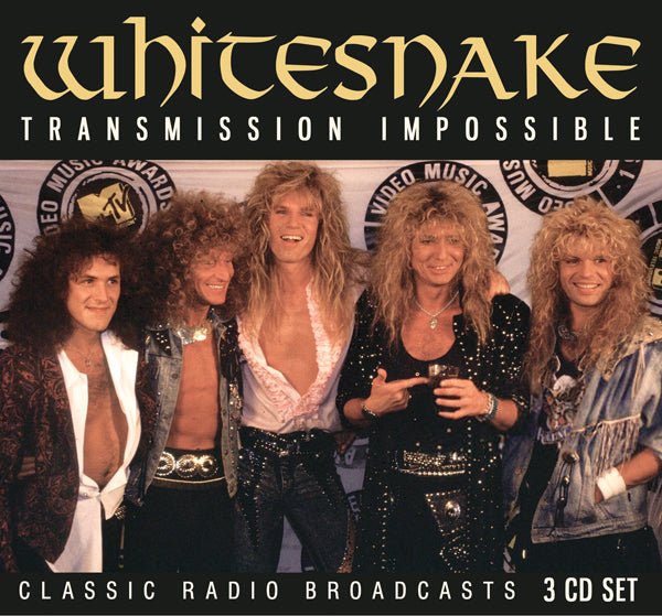 WHITESNAKE TRANSMISSION IMPOSSIBLE (3CD) COMPACT DISC - 3 CD BOX SET - punk to funk heaven