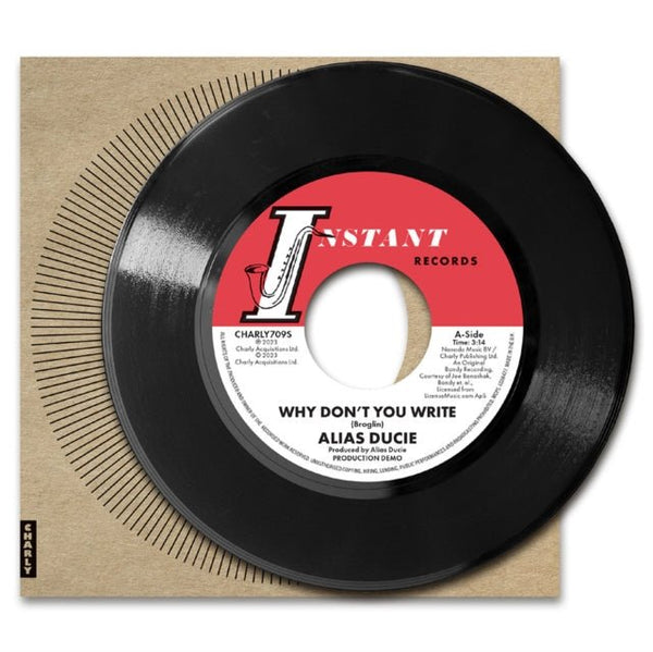 Why Don't You Write (Production Demo) / Why Don't You Write Artist ALIAS DUCIE / LEE BATES Format:7" Vinyl Label:CHARLY RECORDS - punk to funk heaven