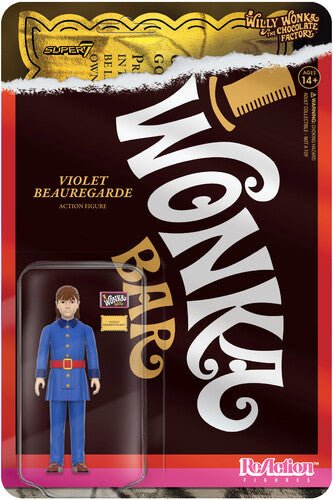 Willy Wonka & The Chocolate Factory Reaction Figures Wave 01 - Violet Beauregarde super 7 - punk to funk heaven