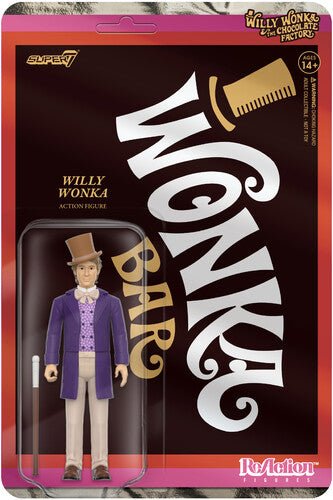 Willy Wonka & The Chocolate Factory Reaction Figures Wave 01 - Willy Wonka super 7 - punk to funk heaven