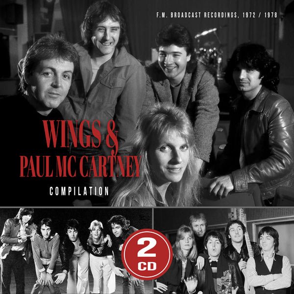 WINGS & PAUL MCCARTNEY COMPILATION (2CD) COMPACT DISC DOUBLE - punk to funk heaven