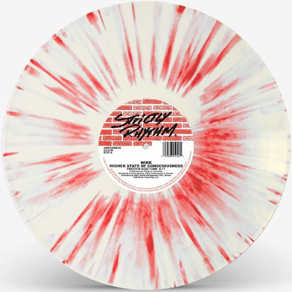WINK Higher State Of Consciousness Strictly Rhythm Format: limited red & white splattered vinyl 12" - punk to funk heaven