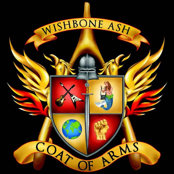 WISHBONE ASH COAT OF ARMS (2LP RED VINYL) VINYL DOUBLE ALBUM - punk to funk heaven