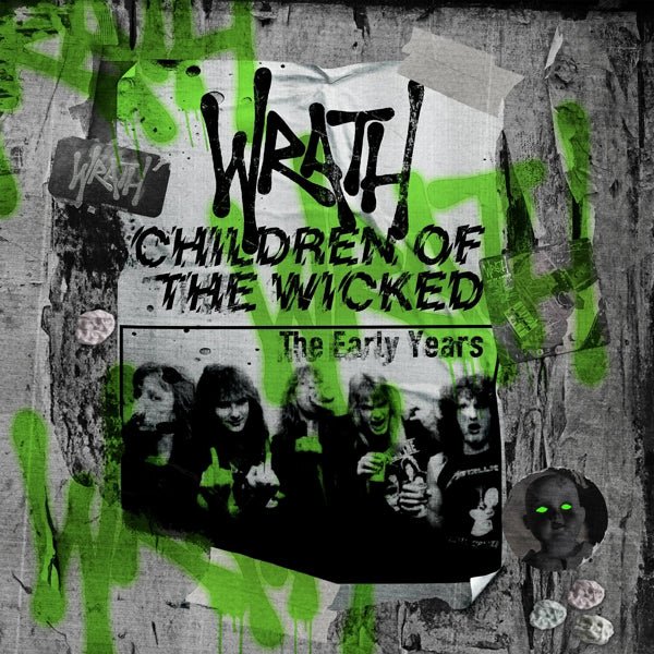 WRATH CHILDREN OF THE WICKED - THE EARLY YEARS (3CD DIGIPAK) Compact Disc - 3 CD Box Set - punk to funk heaven