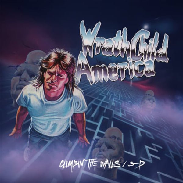 WRATHCHILD AMERICA CLIMBIN' THE WALLS / 3 - D (2CD) Compact Disc Double - punk to funk heaven
