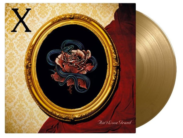X AIN'T LOVE GRAND (GOLD VINYL) VINYL LP - punk to funk heaven