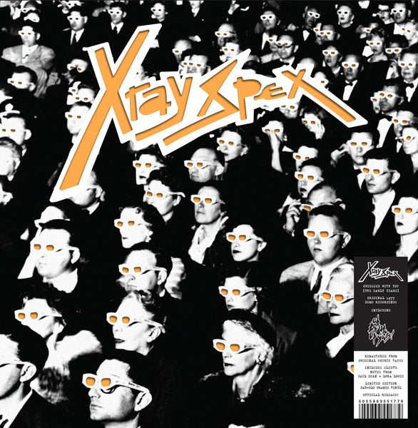 X - Ray Spex Obsessed With You (The Early Years) DO YOURSELF IN neon orange vinyl lp - punk to funk heaven