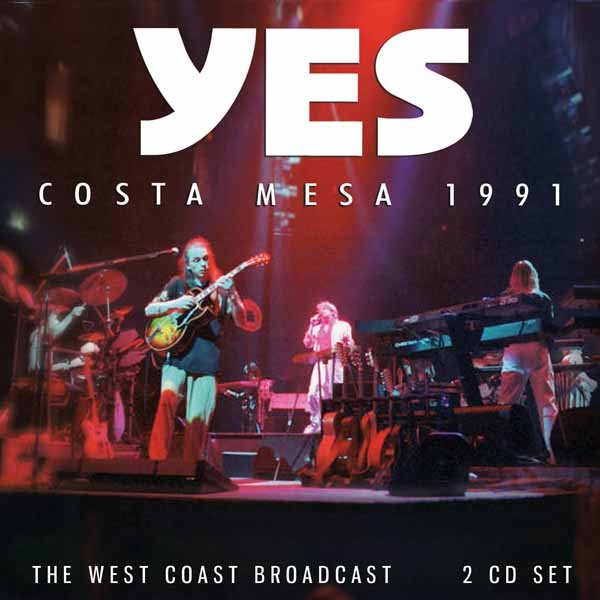 YES COSTA MESA 1991 (2CD) Compact Disc Double - punk to funk heaven