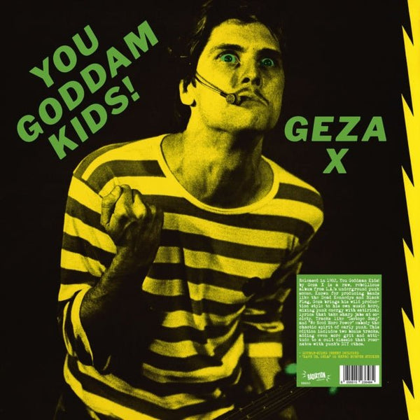 YOU Goddamn Kids Artist Geza X Format:Vinyl / 12" Album Coloured Vinyl (Limited Edition) - punk to funk heaven