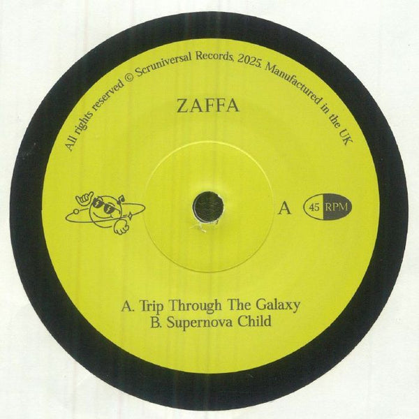 ZAFFA Trip Through The Galaxy Scruniversal Format: 7" - punk to funk heaven