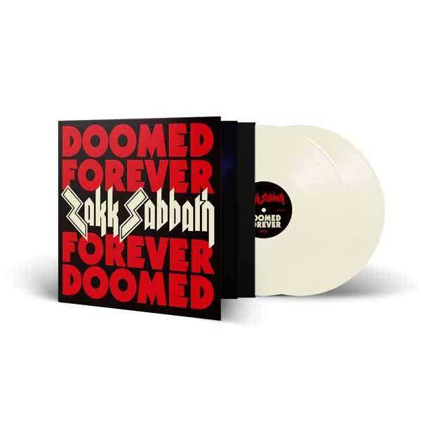 ZAKK SABBATH DOOMED FOREVER FOREVER DOOMED (CREAMY WHITE VINYL) (2LP) VINYL DOUBLE ALBUM - punk to funk heaven