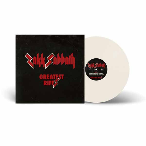 ZAKK SABBATH GREATEST RIFFS (CREAMY WHITE VINYL) Vinyl LP - punk to funk heaven