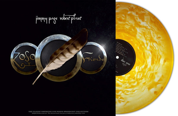 Zoso Friends Artist Jimmy Page and Robert Plant Format:Vinyl / 12" Album Coloured Vinyl (Limited Edition) yellow cloudy Label:Second Records - punk to funk heaven