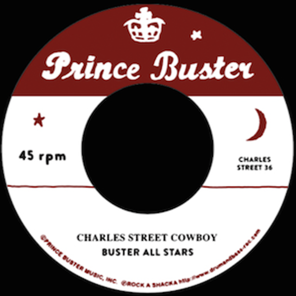 Buster All Stars - Charles Street Cowboy (Unreleased) / Slim Smith - Only Soul Can Tell 7" RSPB7008   pre order