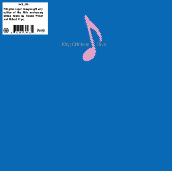 Beat (Steven Wilson Mix) Artist KING CRIMSON Format:LP Label:DGM PANEGYRIC Catalogue No:KCLLP9
