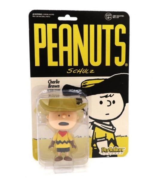 Peanuts Reaction Figure - Cowboy Charlie Brown super 7