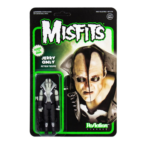 Misfits Reaction Figure - Jerry Only (Glow In The Dark) super 7