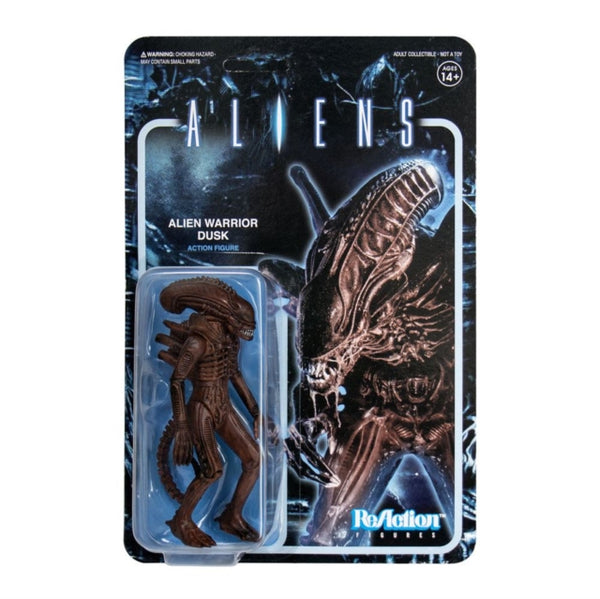 Aliens Reaction Figure - Alien Warrior B (Dusk Brown) super 7