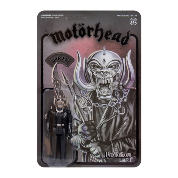 Motorhead Warpig Reaction Figure (Black Series)  super 7