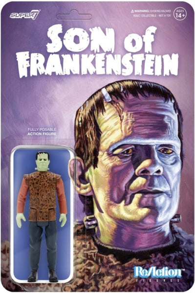 Universal Monsters Reaction Figure - The Monster From Son Of Frankenstein super 7