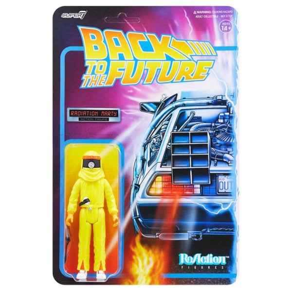 Back To The Future Reaction Figure Wave 2 - Radiation Marty super 7