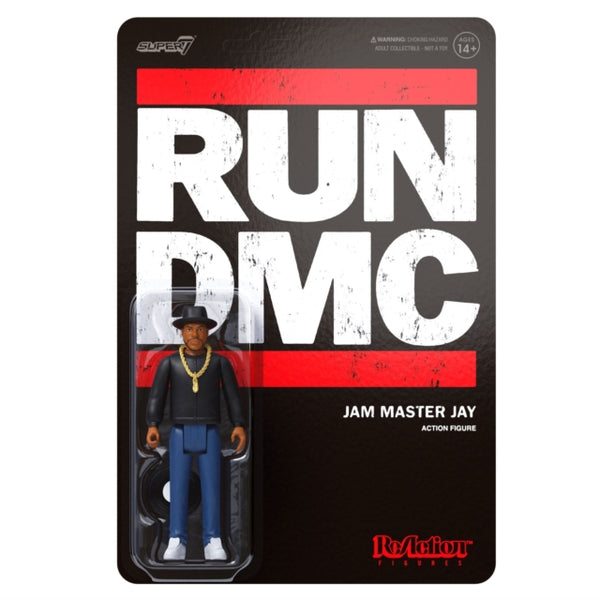 Run Dmc Jam Master Jay Reaction Figure super 7